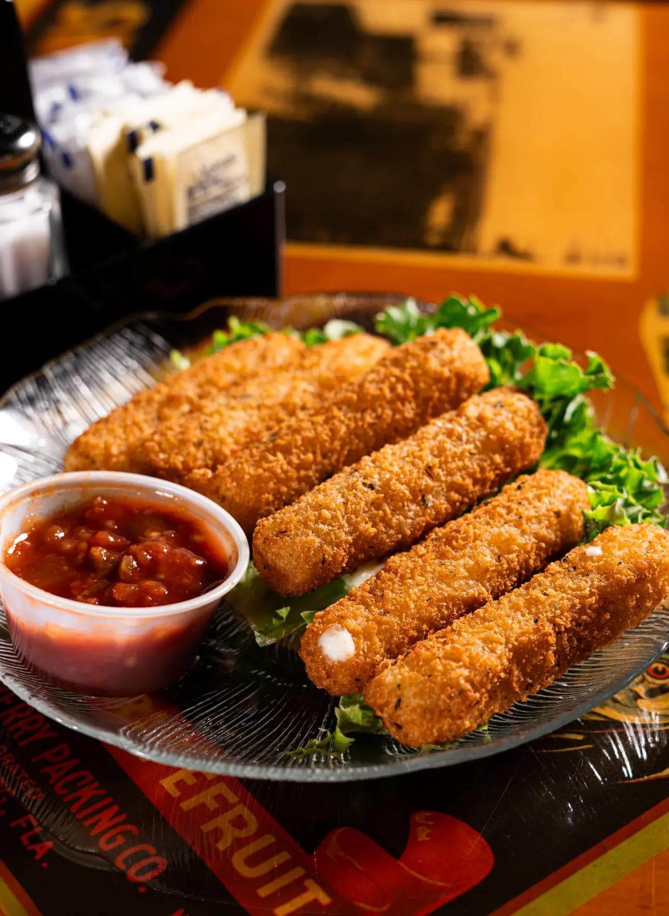 Fried Mozzarella Cheese Stix