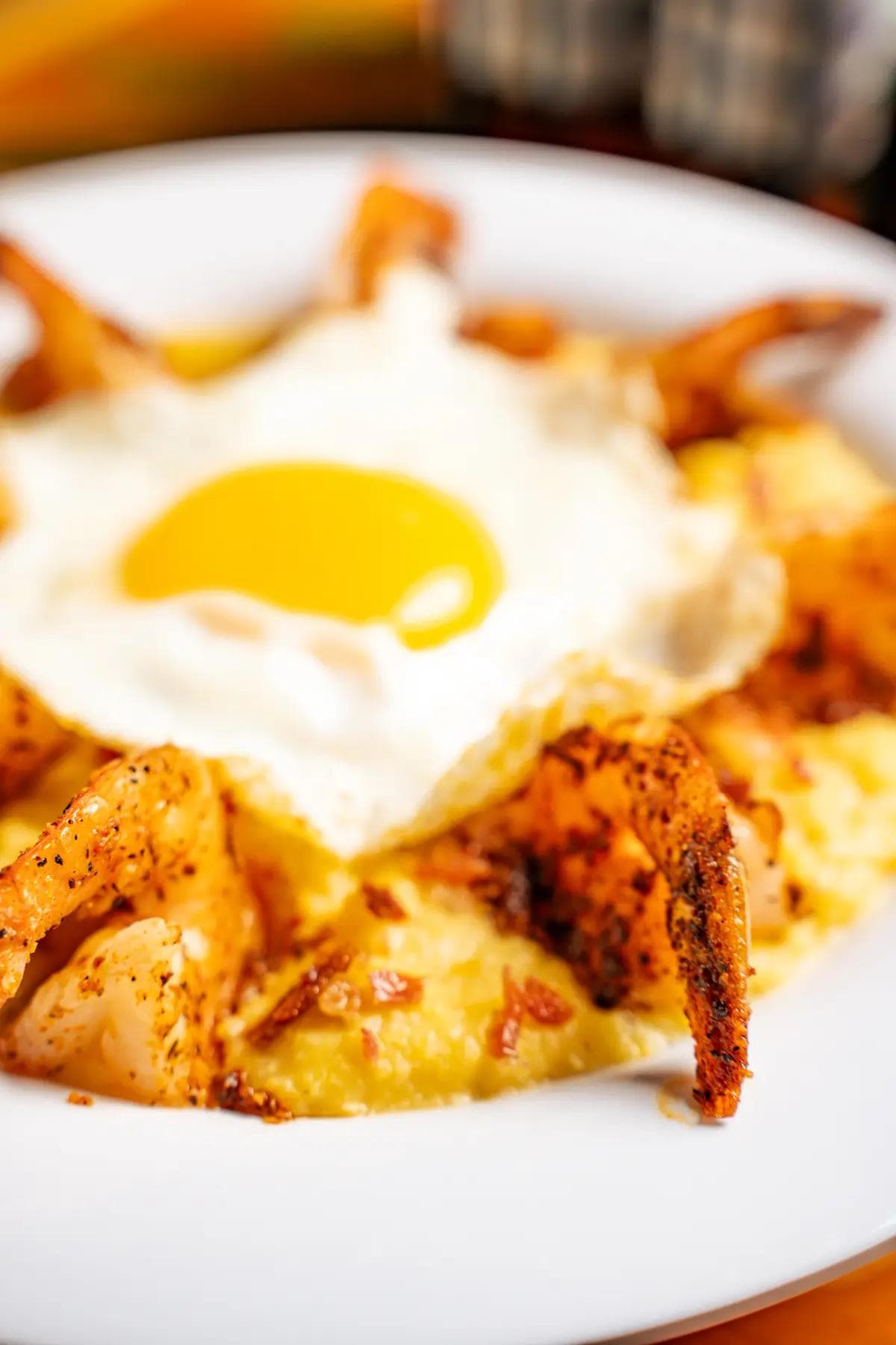 Cajun Shrimp & Cheese Grits